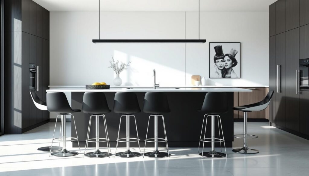 Creative Ideas for Integrating Bar Stools into Your Kitchen Layout